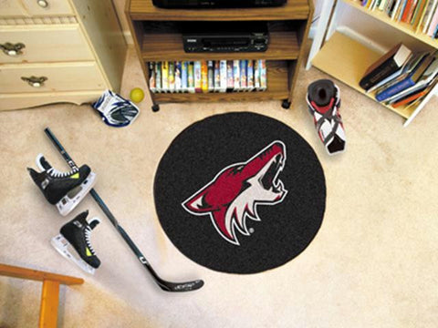 FanMats Phoenix Coyotes Puck Mat  27 diameter