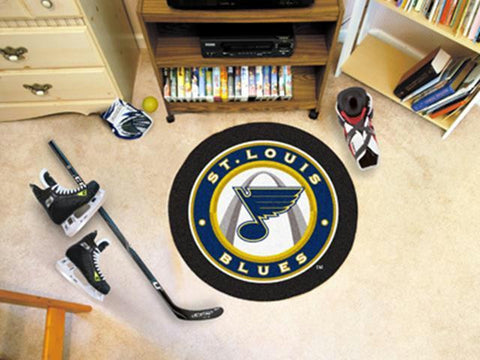 FanMats St Louis Blues Puck Mat  27 diameter