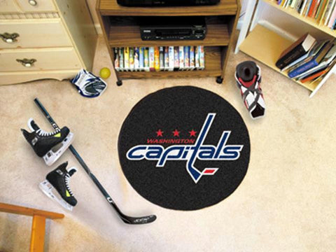 FanMats Washington Capitals Puck Mat  27 diameter