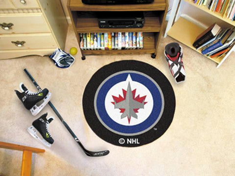 FanMats Winnipeg Jets Puck Mat 27 diameter