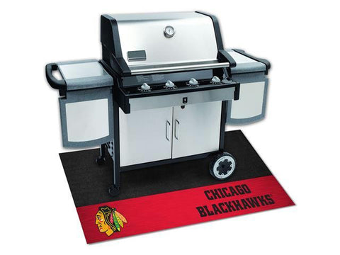 FanMats Chicago Blackhawks Grill Mat 26x42