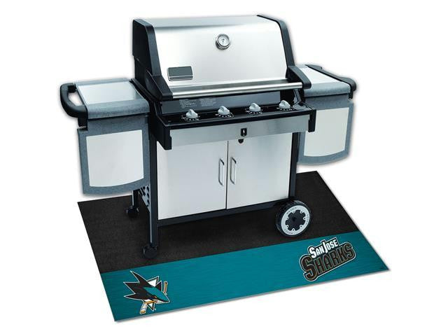 FanMats San Jose Sharks Grill Mat 26x42