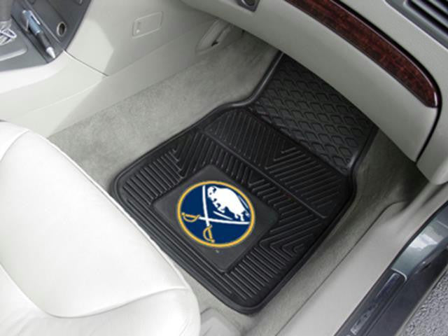 FanMats Buffalo Sabres 2-pc Heavy Duty Vinyl Car Mat Set 18x27