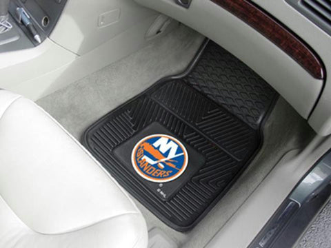 FanMats New York Islanders 2-pc Heavy Duty Vinyl Car Mat Set 18x27