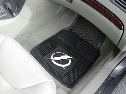 FanMats Tampa Bay Lightning 2-pc Heavy Duty Vinyl Car Mat Set 18x27