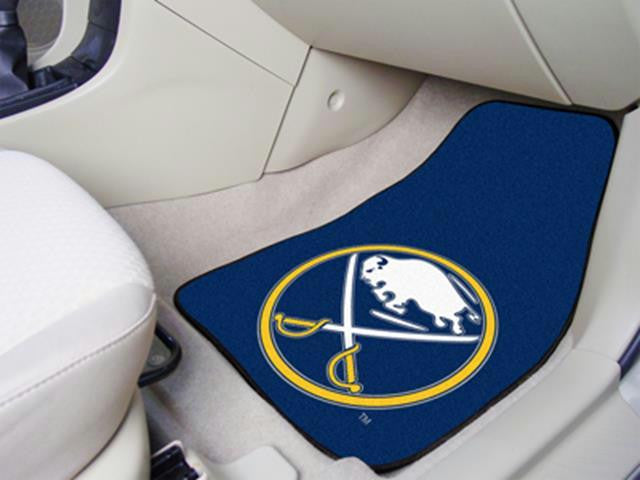 FanMats Buffalo Sabres 2-pc Printed Carpet Car Mats 18x27