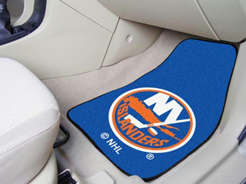 FanMats New York Islanders 2-pc Printed Carpet Car Mats 18x27