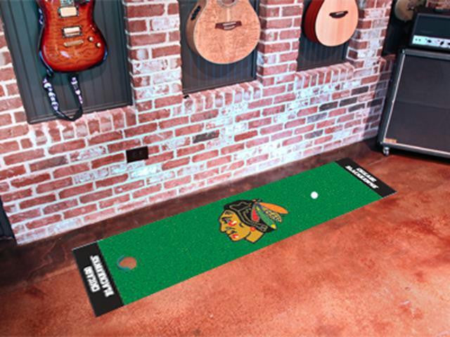 FanMats Chicago Blackhawks Putting Green Mat 18x72