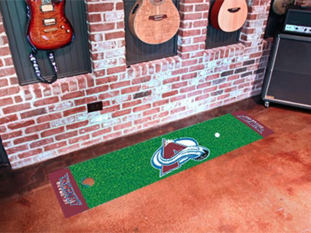 FanMats Colorado Avalanche Putting Green Mat 18x72