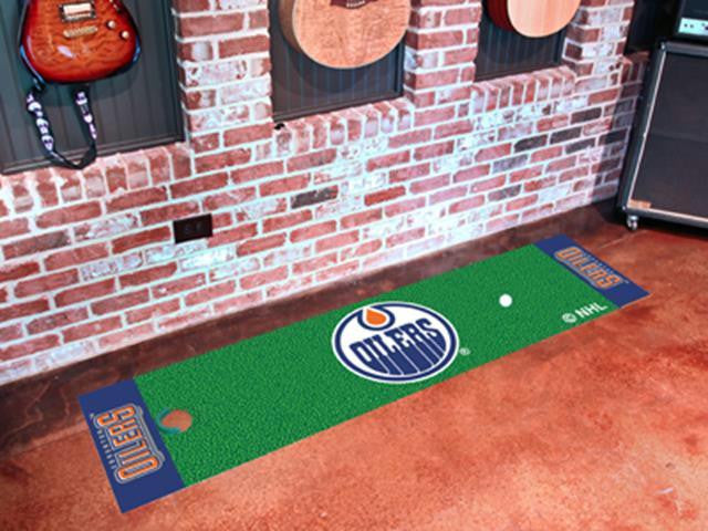 FanMats Edmonton Oilers Putting Green Mat 18x72