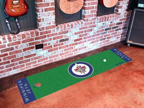 FanMats Winnipeg Jets Putting Green Mat 18x72