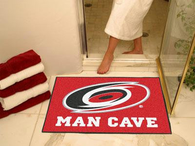 FanMats  Carolina Hurricanes Man Cave All-Star Rug 34x45