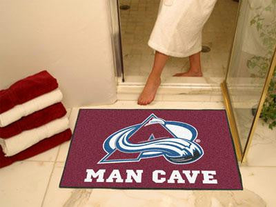 FanMats  Colorado Avalanche Man Cave All-Star Rug 34x45