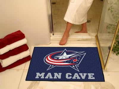 FanMats  Columbus Blue Jackets Man Cave All-Star Rug 34x45