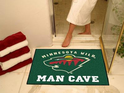 FanMats  Minnesota Wild Man Cave All-Star Rug 34x45