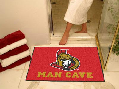 FanMats  Ottawa Senators Man Cave All-Star Rug 34x45