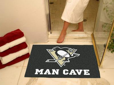 FanMats  Pittsburgh Penguins Man Cave All-Star Rug 34x45