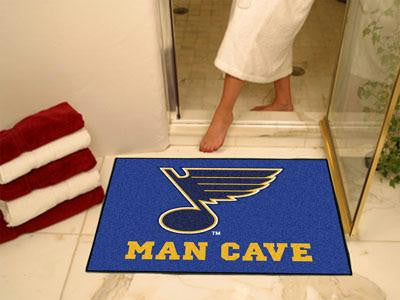 FanMats  St Louis Blues Man Cave All-Star Rug 34x45