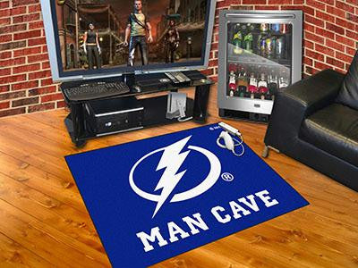 FanMats  Tampa Bay Lightning Man Cave All-Star Rug 34x45