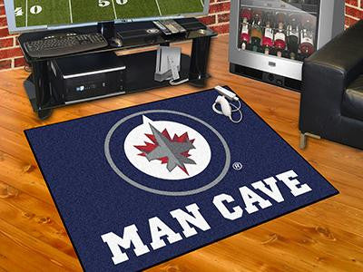 FanMats  Winnipeg Jets Man Cave All-Star Rug 34x45