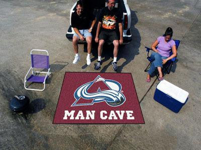 FanMats  Colorado Avalanche Man Cave Tailgater Rug 60x72