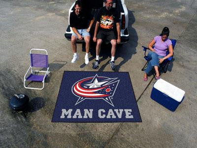 FanMats  Columbus Blue Jackets Man Cave Tailgater Rug 60x72