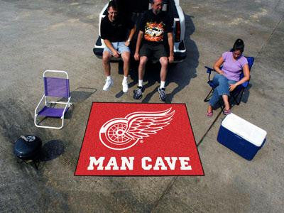 FanMats  Detroit Red Wings Man Cave Tailgater Rug 60x72