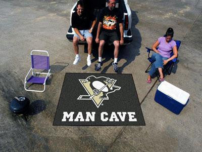 FanMats  Pittsburgh Penguins Man Cave Tailgater Rug 60x72