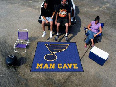 FanMats  St Louis Blues Man Cave Tailgater Rug 60x72