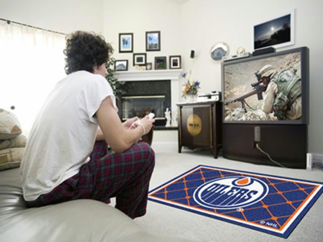 FanMats Edmonton Oilers 4x6 Rug