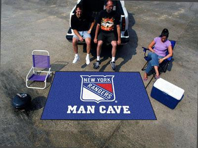 FanMats  New York Rangers Man Cave UltiMat Rug 60x96