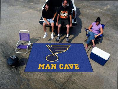 FanMats  St Louis Blues Man Cave UltiMat Rug 60x96