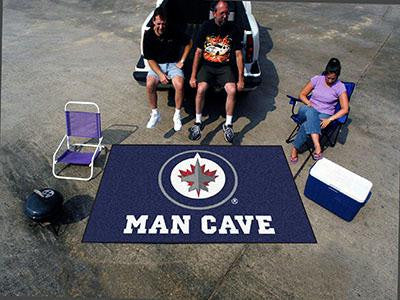 FanMats  Winnipeg Jets Man Cave UltiMat Rug 60x96