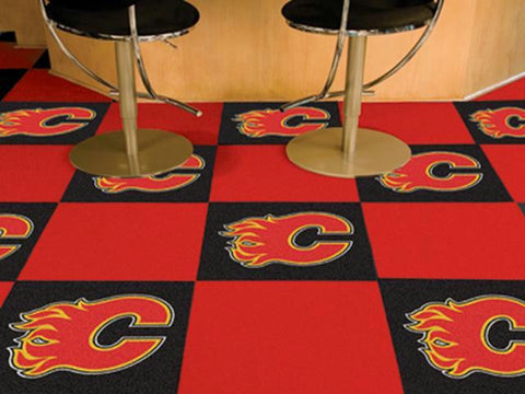 FanMats Calgary Flames Team Carpet Tiles