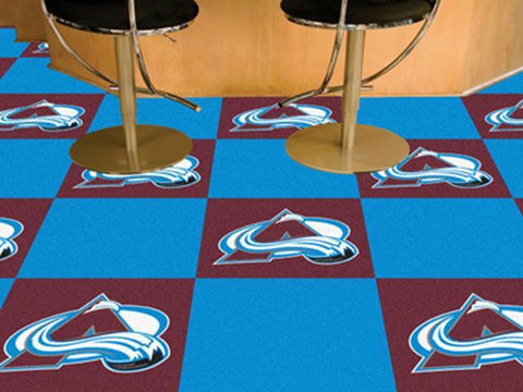 FanMats Colorado Avalanche Team Carpet Tiles