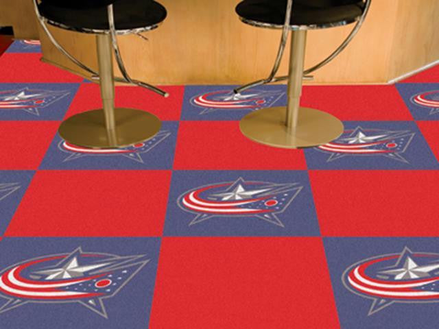 FanMats Columbus Blue Jackets Team Carpet Tiles