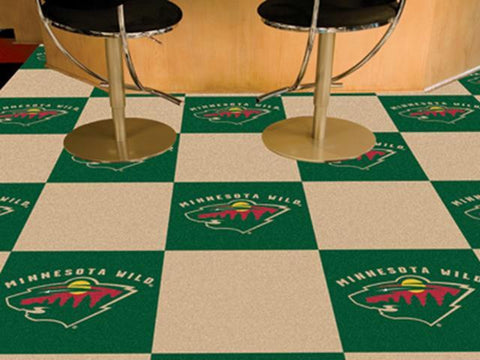 FanMats Minnesota Wild Team Carpet Tiles