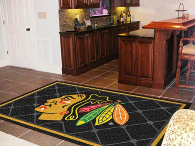 FanMats Chicago Blackhawks 5x8 Rug