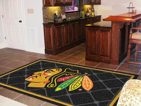 FanMats Chicago Blackhawks 5x8 Rug