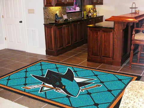 FanMats San Jose Sharks 5x8 Rug