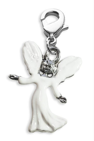 Angel Charm Dangle in Silver