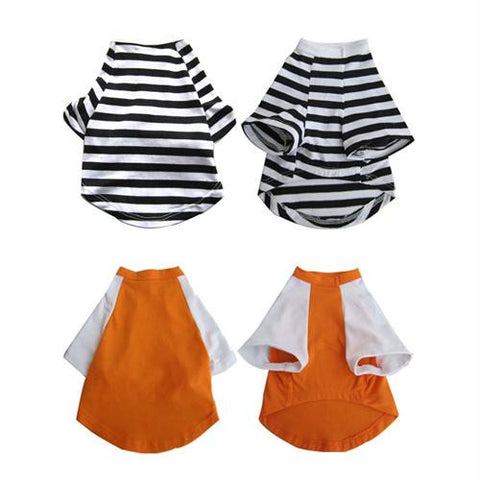 2 Pack Pretty Pet Apparel with Sleeves - XX-Small