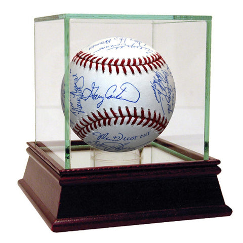 1986 New York Mets Team Signed MLB Baseball (24 Sigs)