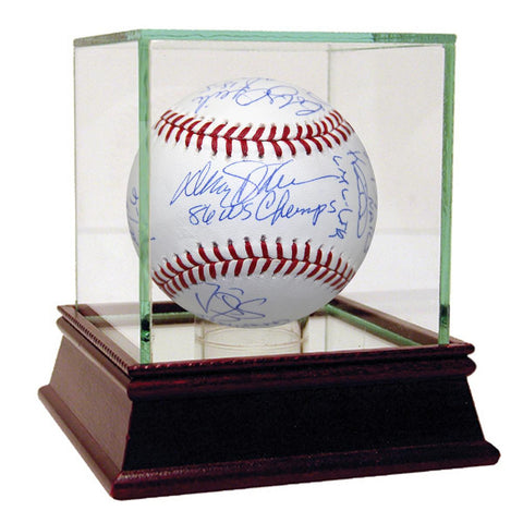 1986 NY Mets 12 Signature Inscribed MLB Baseball (MLB Auth)