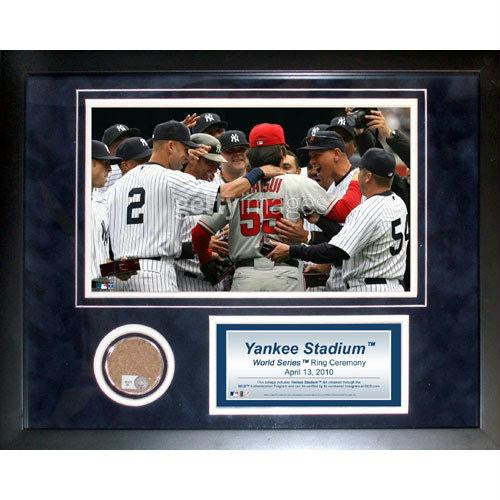 2010 Yankees Ring Ceremony Mini Dirt Collage