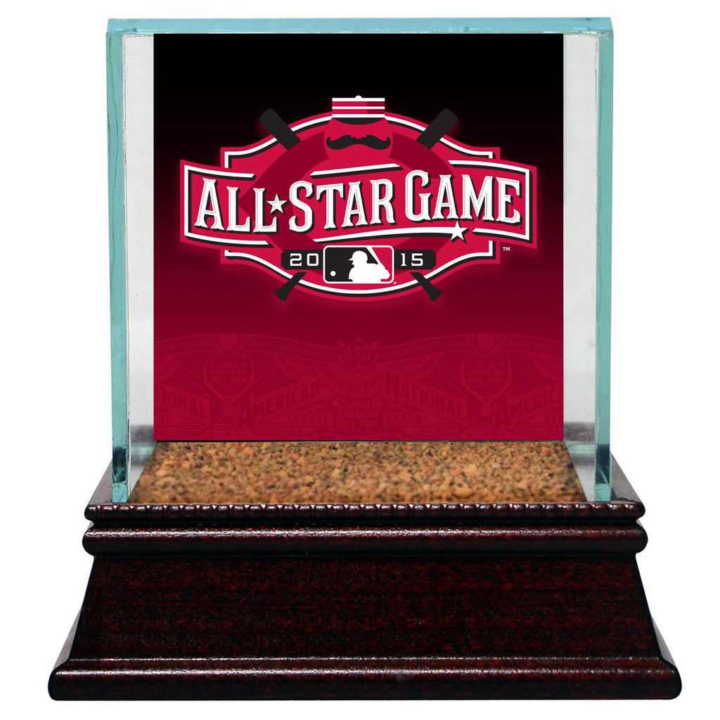 2015 All-Star Game Logo Glass Baseball Case