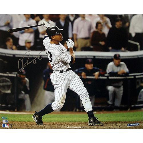 Alex Rodriguez Signed ALDS Game 2 Two Run HR vs Minnesota Twins Horizontal 16x20 Photo (MLB Auth)