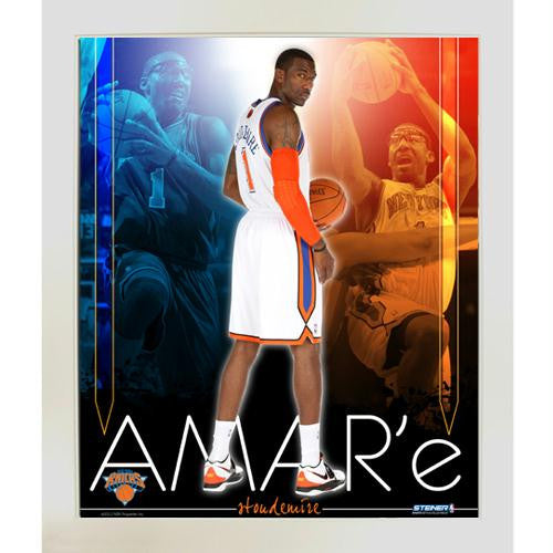 Amare Stoudemire knicks Team Colors Composite Framed 11x14 Collage