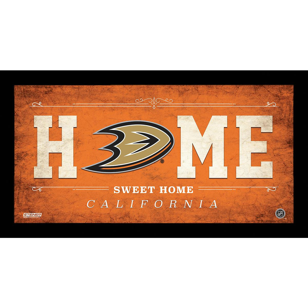 Anaheim Ducks 10x20 Home Sweet Home Sign