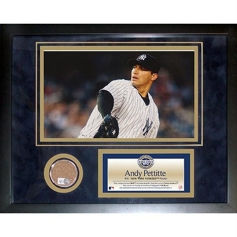 Andy Pettitte 2009 Yankees Mini Dirt Collage